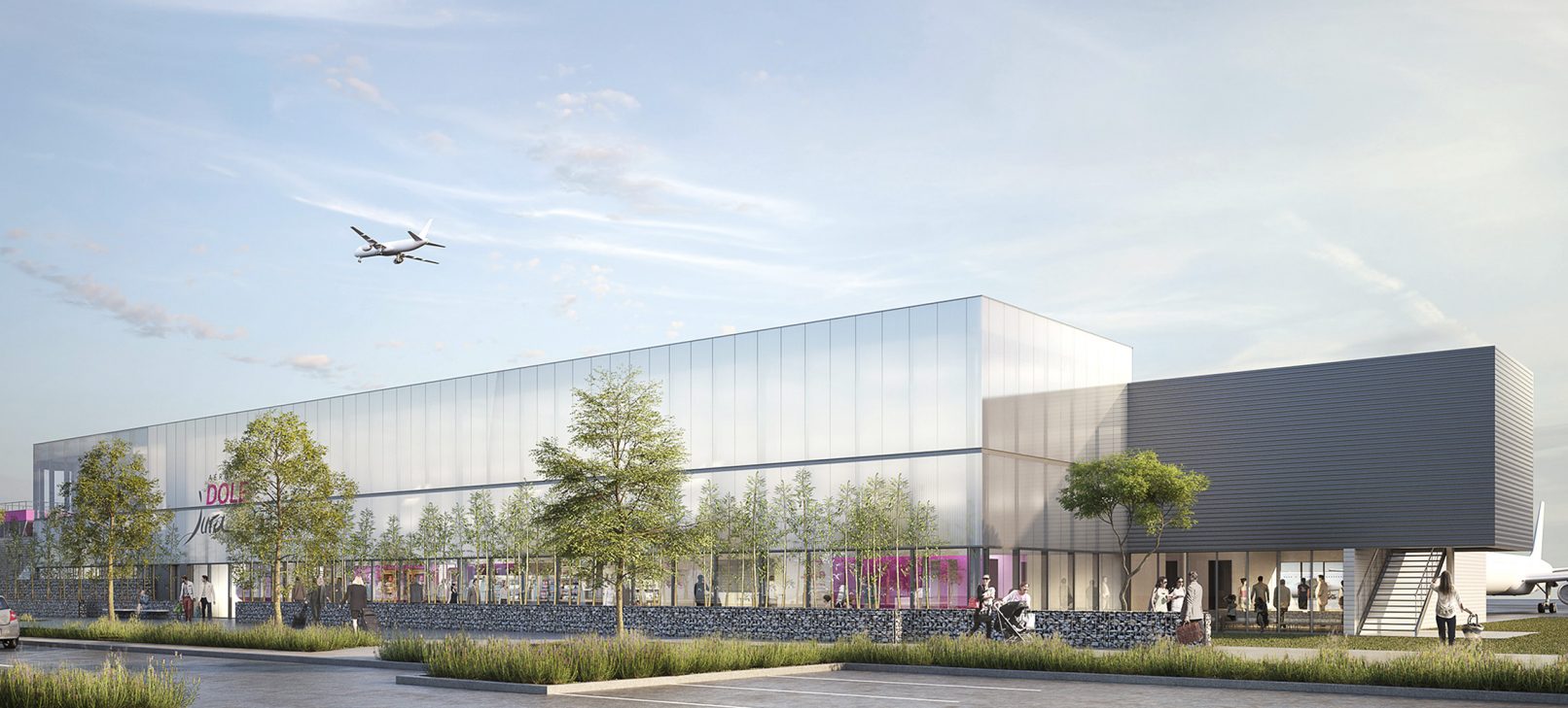 JFS_Jean Francois SCHMIT architectes_aerogare passagers Dole Jura 02